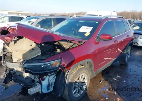 2020 Jeep Cherokee Latitude Plus 4X4 из США, поврежденный, VIN 1C4PJMLB6LD579041